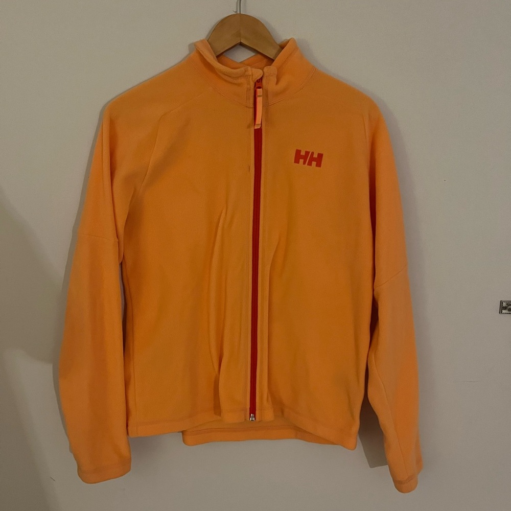 HELLYHANSEN orange zip up